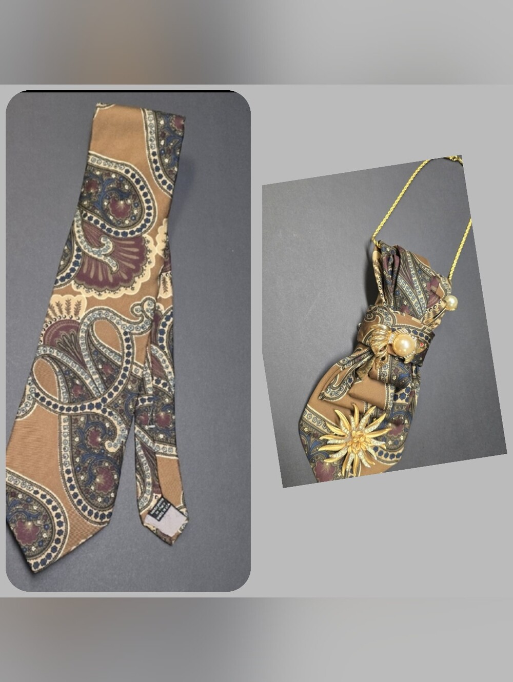 Christian Dior Monsieur Paisley Tie (Jewelry Not Included)